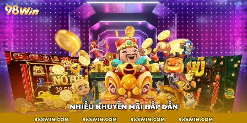 Nhiều khuyến mãi hấp dẫn